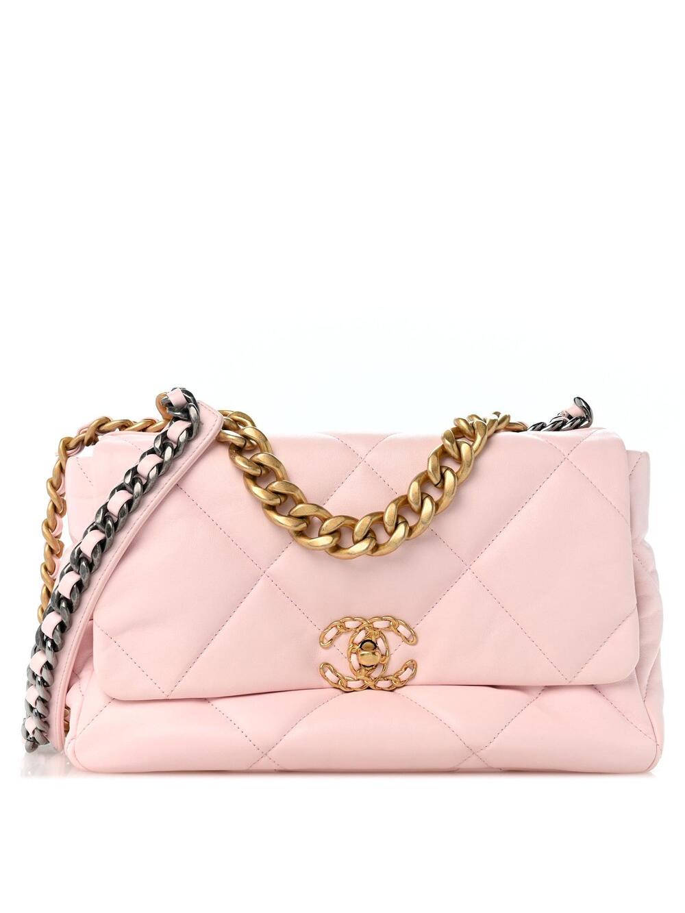 Lambskin Quilted Large Chanel 19 Flap #330525C47B